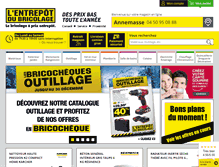 Tablet Screenshot of annemasse.e-bricodrive.fr